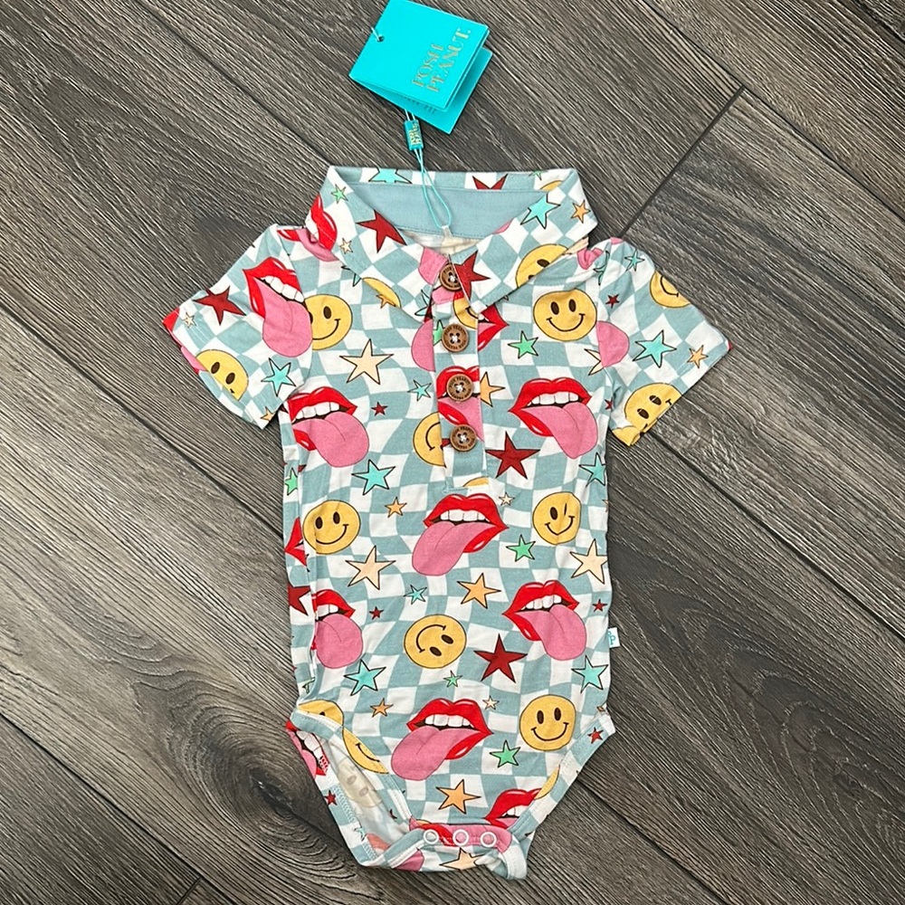NWT! Poshpeanut onsie
